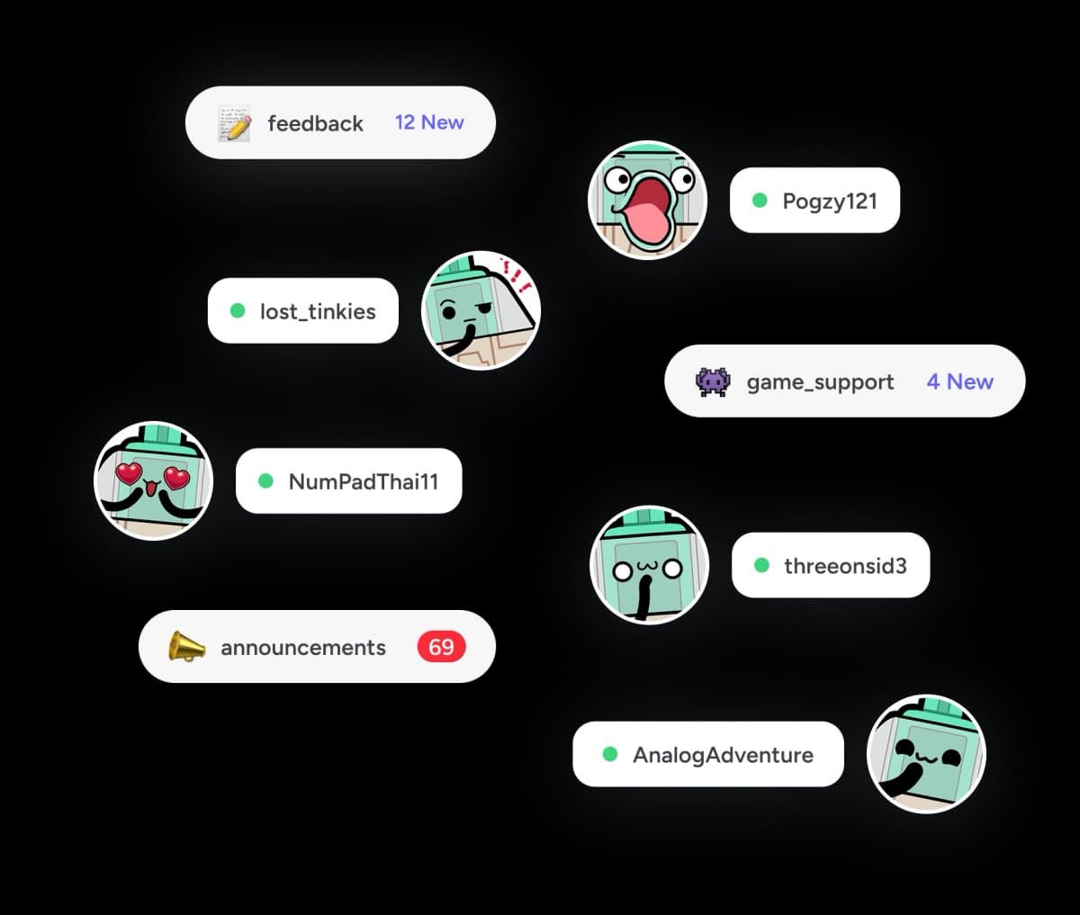 It's you with us! Community